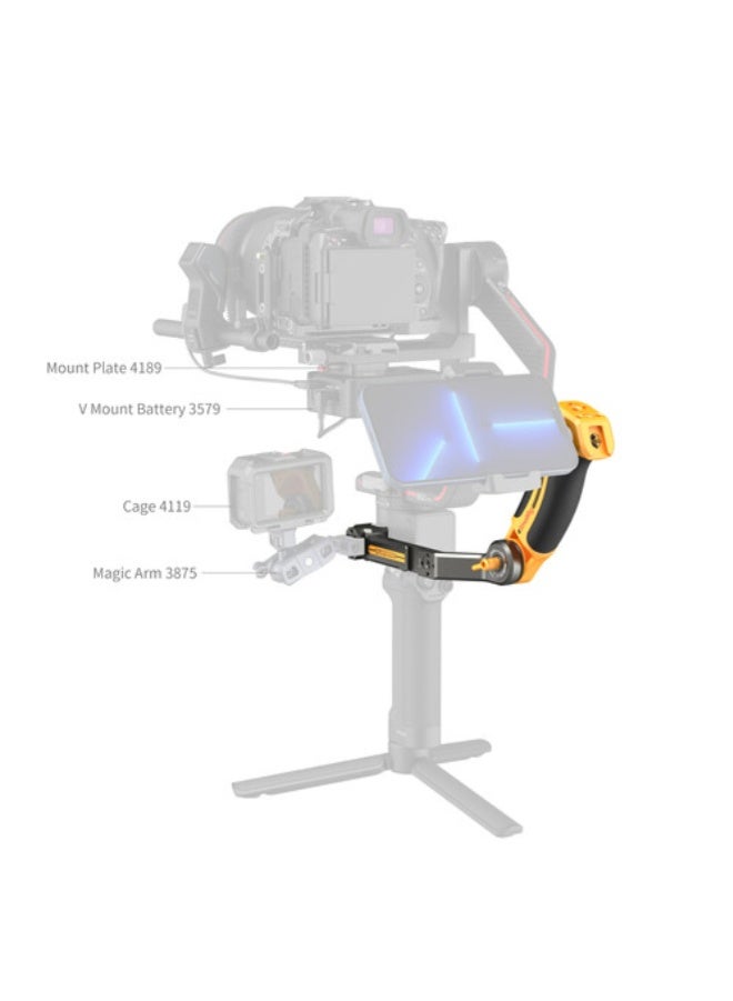 SmallRig Sling Handle for DJI RS 2 / RSC 2 / RS 3 / RS 3 Pro / RS 3 Mini / RS 4 / RS 4 Pro / RS 4 Mini（BumbleBee Edition）5524 - Image 5