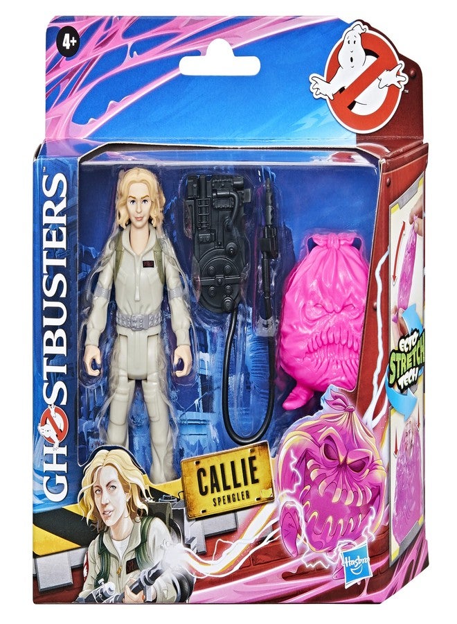 Ghostbusters Fright Features Callie Spengler Action Figure with Ecto-Stretch Tech Possessor Ghost Toy Accessory, Ghostbusters Toys for Kids Ages 4+ - Image 2