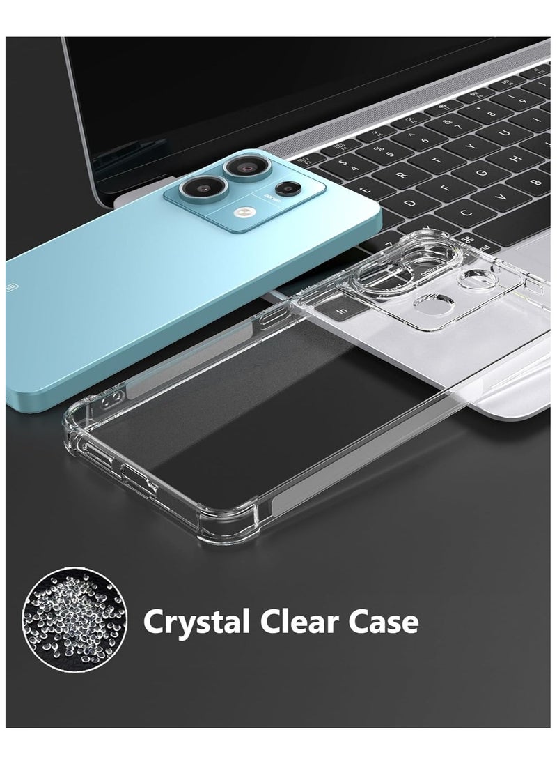 Xiaomi Redmi Note 13 Pro 5G Clear Case Cover Soft TPU Clear Case Lightweight Shock Protective Cover with Camera Protection Designed for Xiaomi Redmi Note 13 Pro 5G  - Image 3