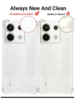 Generic Xiaomi Redmi Note 13 Pro 5G Clear Case Cover Soft TPU Clear Case Lightweight Shock Protective Cover with Camera Protection Designed for Xiaomi Redmi Note 13 Pro 5G  - Image 4