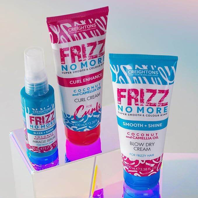 Creightons Frizz No More Instant Curls Revitalising Spray 150ml Defines Curls Reduces Frizz Adds Glossy Shine with Coconut Camellia Oil ColourKind All Hair Types - Image 5