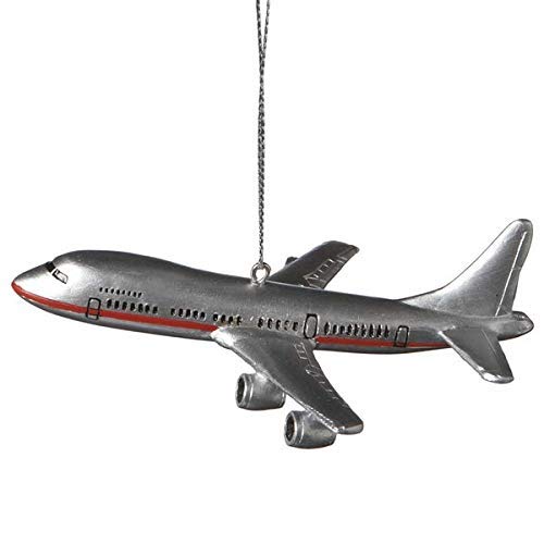 Midwest CBK 1 X Commercial Airliner Resin Hanging Tree Ornament - Size 4.25 inch by Midwest-CBK  Christmas - Image 2
