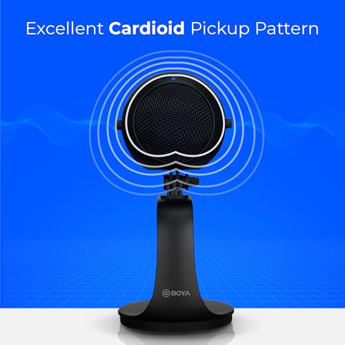 BOYA PM300 USB Type C Podcast Mic Set | Microphone for Recording | Dynamic Microphone | Condenser Mic | Microphone for YouTube Streaming Compatible with Android Phones, Windows/Mac Computers. - Image 2