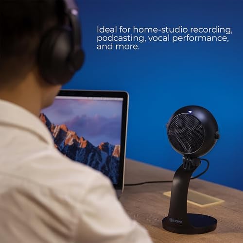 BOYA PM300 USB Type C Podcast Mic Set | Microphone for Recording | Dynamic Microphone | Condenser Mic | Microphone for YouTube Streaming Compatible with Android Phones, Windows/Mac Computers. - Image 5