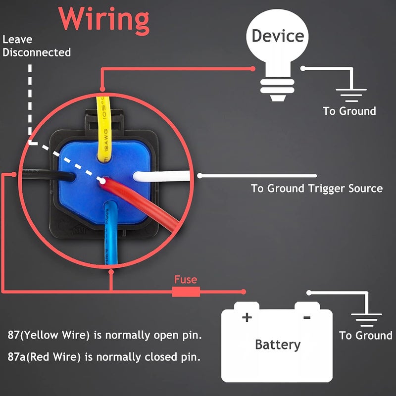 Hamolar 3 Pack Waterproof Car Relay Kit - Image 4