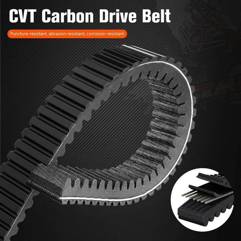 ISEYEC CVT Carbon Drive Belt for Polaris Ranger Crew XP 1000 EPS/RZR RS1 - Image 2