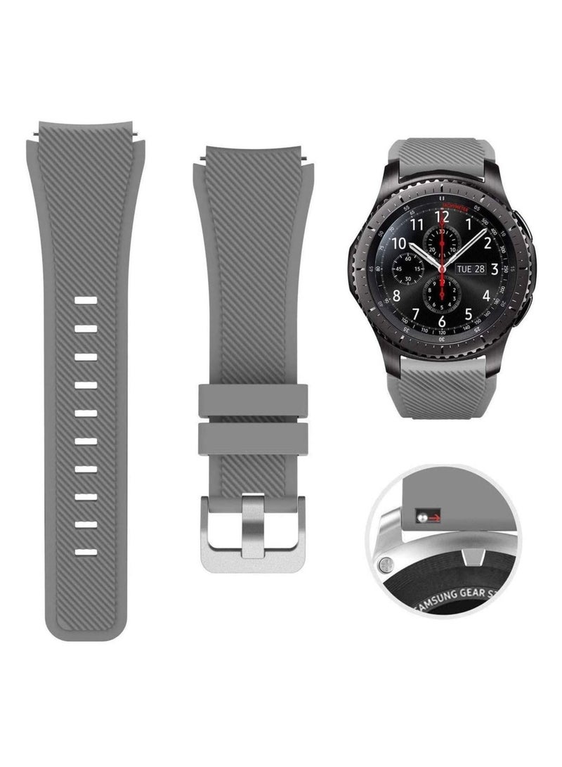 Phone Planet Soft Silicone Watch Band Compatible With Samsung Galaxy Watch 3/gear S3/Frontier Amazfit Bip/Active Huawei Watch GT 2/2E Bracelet 22-46mm - Image 1