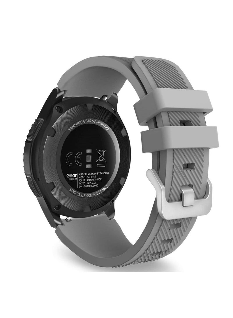 Phone Planet Soft Silicone Watch Band Compatible With Samsung Galaxy Watch 3/gear S3/Frontier Amazfit Bip/Active Huawei Watch GT 2/2E Bracelet 22-46mm - Image 2