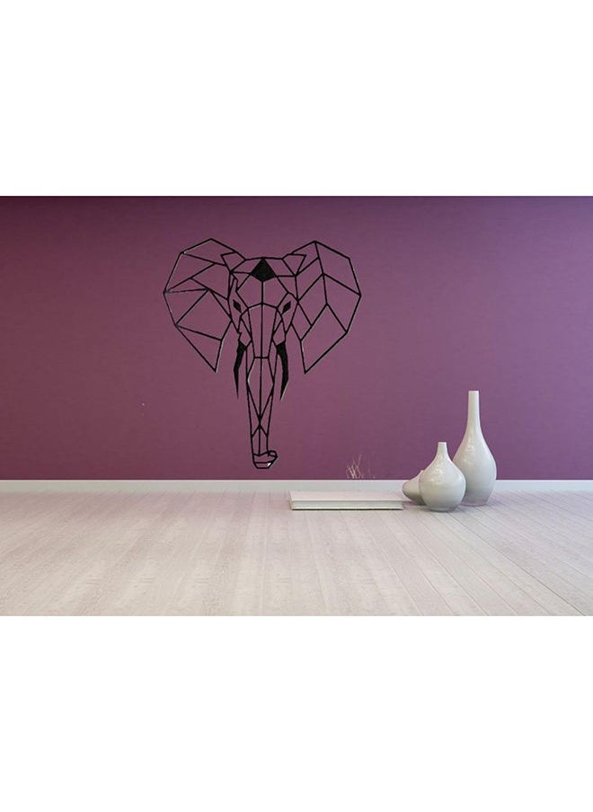 Generic - Geometric Elephant Head Wall Art - Image 1