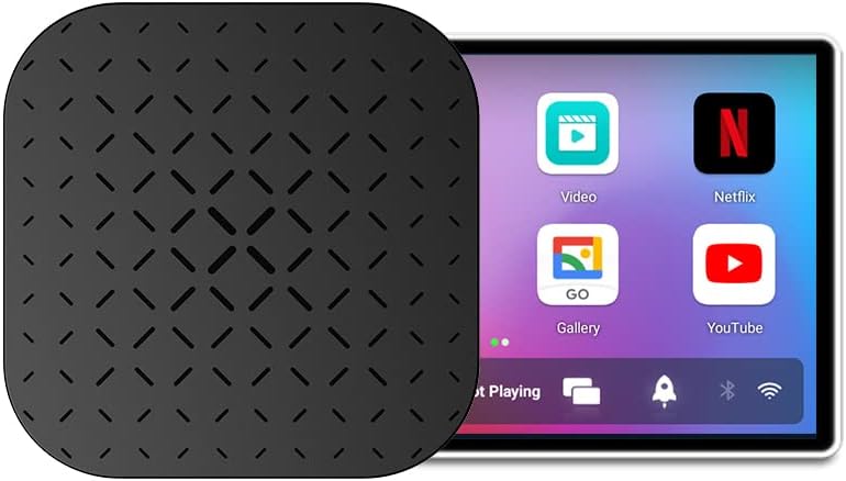 كار لينكيت كارلينكيت صندوق أندرويد AI الأساسي، 2 جيجابايت + 16 جيجابايت، معالج Qualcomm Snapdragon 2290 رباعي النواة، ثلاثة في واحد: أندرويد 11.0 وCarPlay اللاسلكي وAndroid Auto اللاسلكي - Image 1