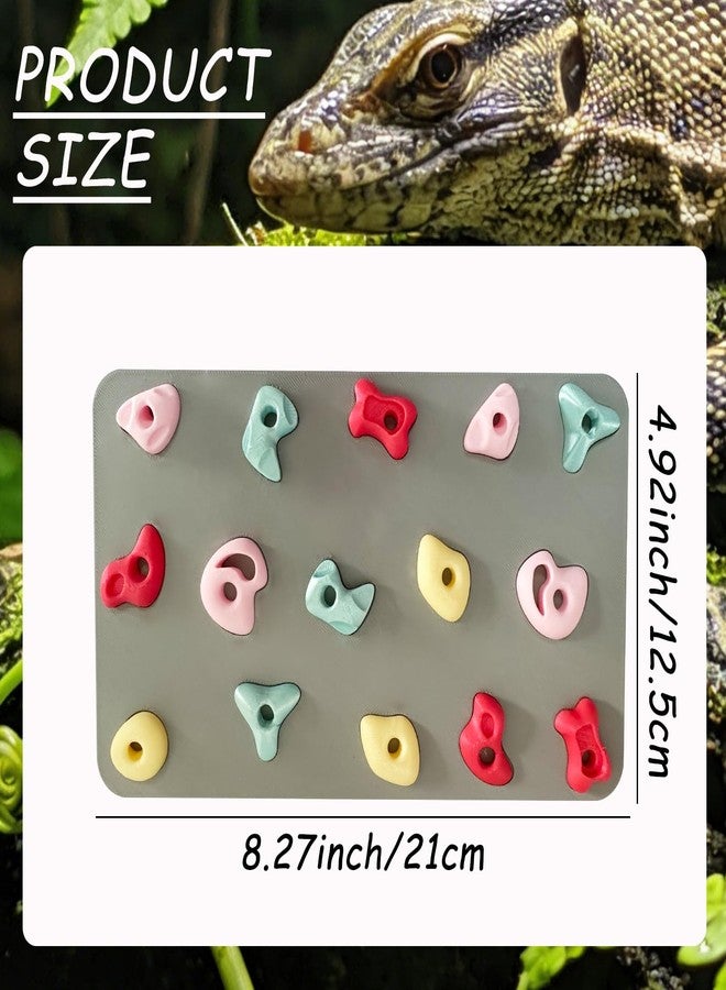 Okueejur 3D Reptile Climbing Wall, Natural Textured Habitat Decor for Bearded Dragons, Leopard Geckos, Lizards, Snakes, Frogs & Amphibians – Terrarium & Paludarium Tank Accessories - Image 2