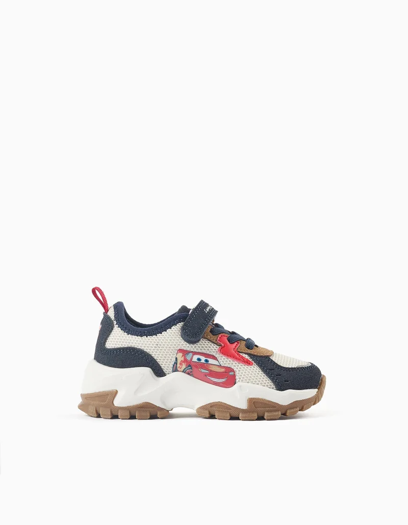 Ziddy Mesh Trainers With Lightning McQueen