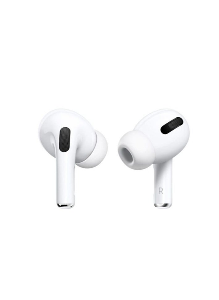 Vizzaro - Wireless In-Ear Noise Cancelling Earbuds with Mic and Wireless Charging Case With Free Silicone Case, White - Image 1