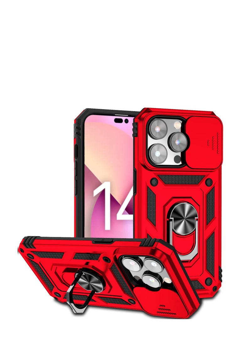 GULFLINK Back Cover Phone Protect Case For iPhone 14 Pro Red  - Image 1