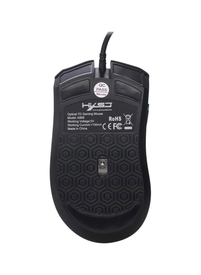 Wired Gaming Mouse Black - Image 2