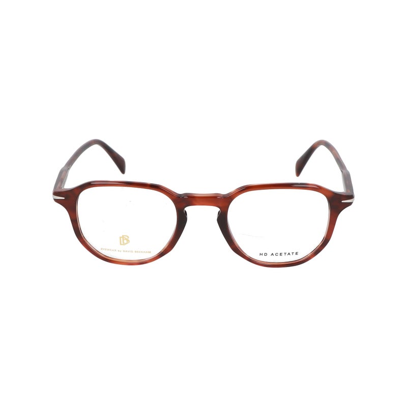 David Beckham Eyeglasses DB 1140 EX4 Brown Horn - Image 2