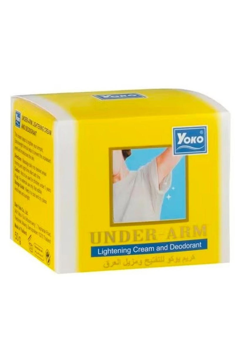 YOKO Under Arm Whitening Cream And Deodorant 50grams