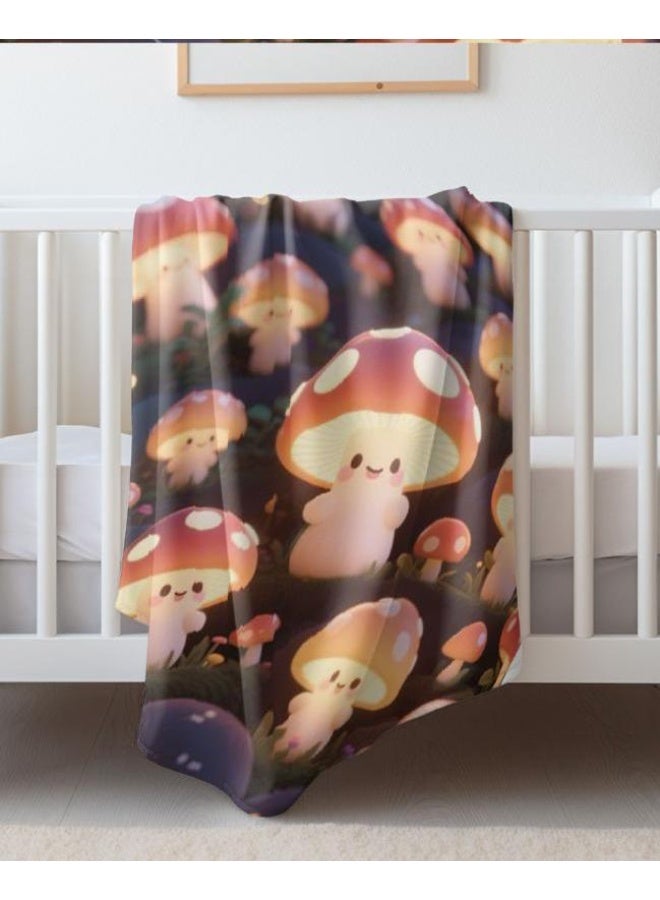 عام بطانية رقيقة من الفانيلا الكرتونية للأطفال والرضع (دافئة ومريحة، ومناسبة للنوم والألعاب) 70 سم * 100 سم - Image 2