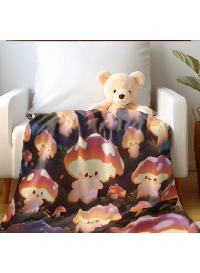 عام بطانية رقيقة من الفانيلا الكرتونية للأطفال والرضع (دافئة ومريحة، ومناسبة للنوم والألعاب) 70 سم * 100 سم - Image 3