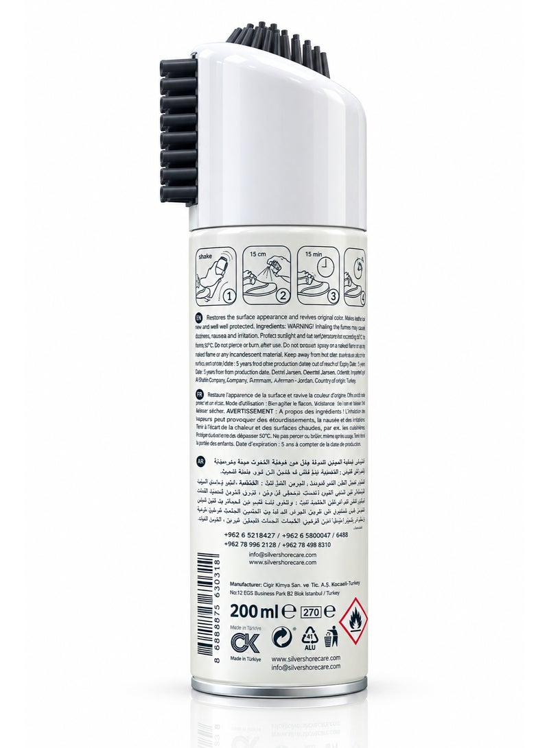 Silver Suede & Nubuck Renovator black - 200 ml - Image 2