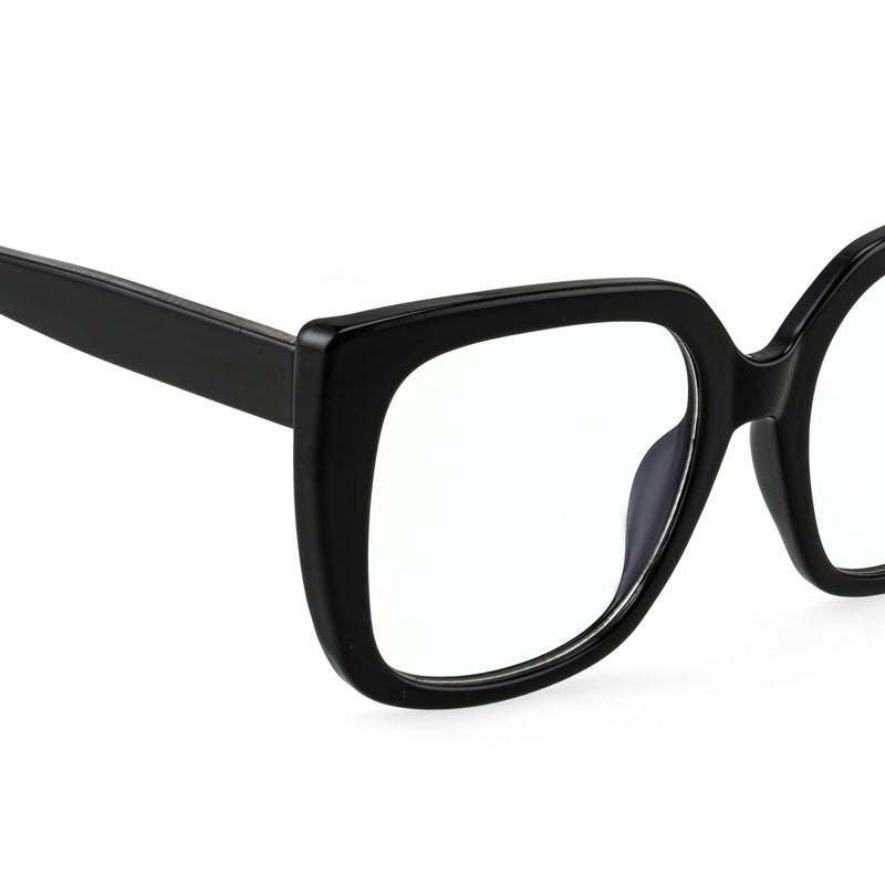 PERKEY Store PERKEY Square Blue Cut Light Blocking Computer Eyeglasses for Men Women - Image 5