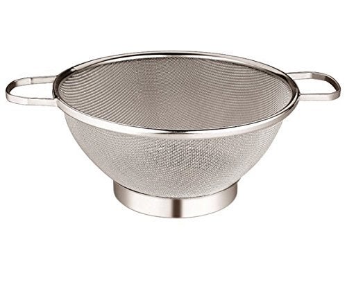 Homenique Stainless Steel Colander Basket 28 cm Silver - Image 1