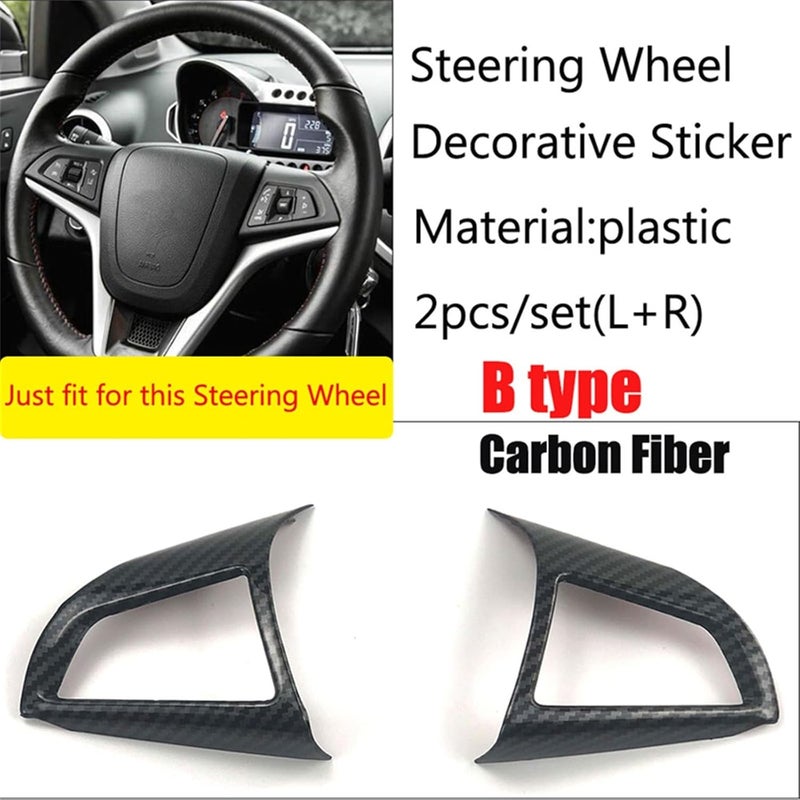 Yurefax Steering Wheel Decoration Trim Sticker - Image 2