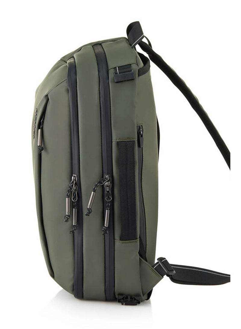 Samsonite Urbanix Sling Bag Olive, 100% Polyester, Olive|Antimicrobial Treated Lining|Water-Resistant Fabric|Lightweight & Durable|Comfortable Design|Adjustable Strap - 2 Years International Warranty - Image 2