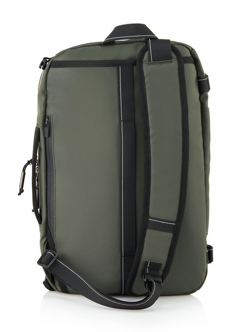Samsonite Urbanix Sling Bag Olive, 100% Polyester, Olive|Antimicrobial Treated Lining|Water-Resistant Fabric|Lightweight & Durable|Comfortable Design|Adjustable Strap - 2 Years International Warranty - Image 4