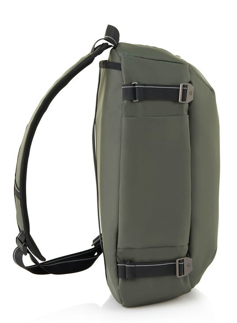 Samsonite Urbanix Sling Bag Olive, 100% Polyester, Olive|Antimicrobial Treated Lining|Water-Resistant Fabric|Lightweight & Durable|Comfortable Design|Adjustable Strap - 2 Years International Warranty - Image 3
