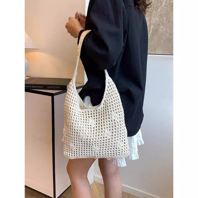 Summer Casual Straw Woven Tote Bag 2026 New Large Capacity - Image 3