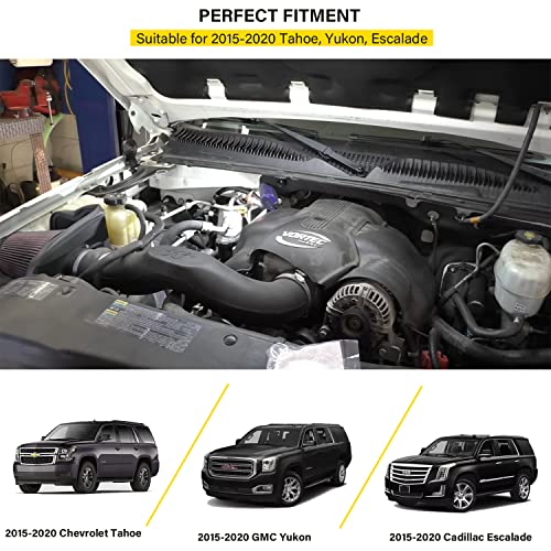 Bzsunway Rear AC Line Set Lines Replacement Set for 20152020 Tahoe Yukon Escalade Rear Auxiliary AC Hose Kit Replace Part for YSH34913 Air Conditioning Line - Image 3