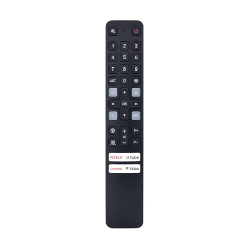 marman® Compatible with TCL Smart TV Remote Control Original Model RM-L1673 V2 Non Voice Command with Netflix, YouTube, Prime Video hotkeys Suitable for LED, LCD, UHD, QLED and 4K Android Television - Image 1