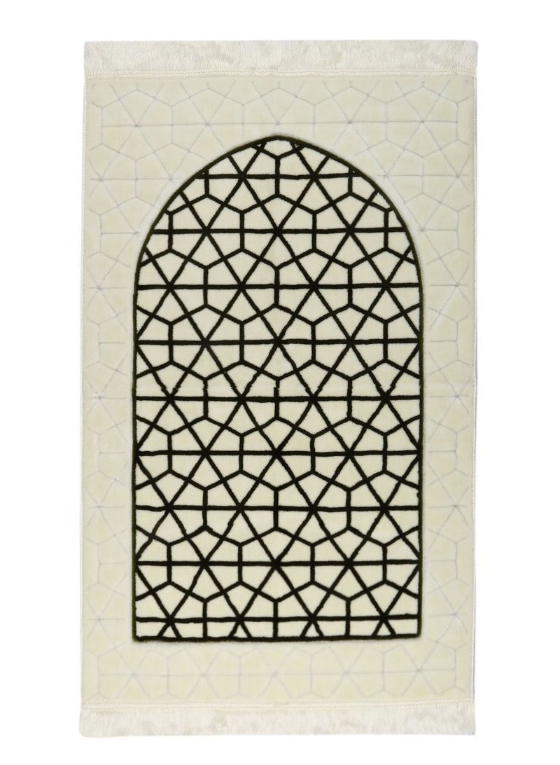 Manasek Tranquil Acrylic Prayer Mat with Bag - Image 1