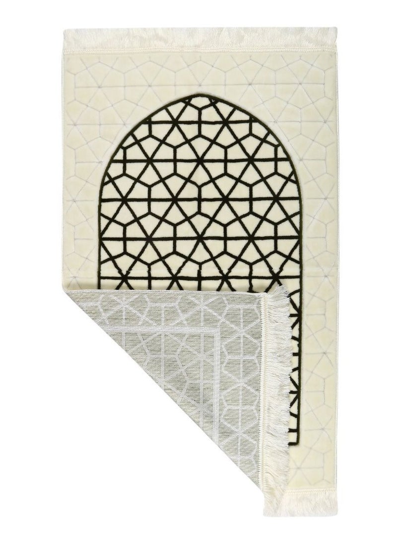 Manasek Tranquil Acrylic Prayer Mat with Bag - Image 2