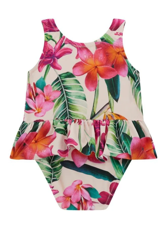 جس Kind Printed Onesies Swimsuit