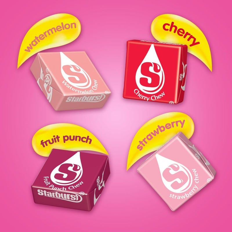 STARBURST FaveREDS Chewy Fruit Chews Candy, Sharing Size, 15.6 oz Bag - Image 3