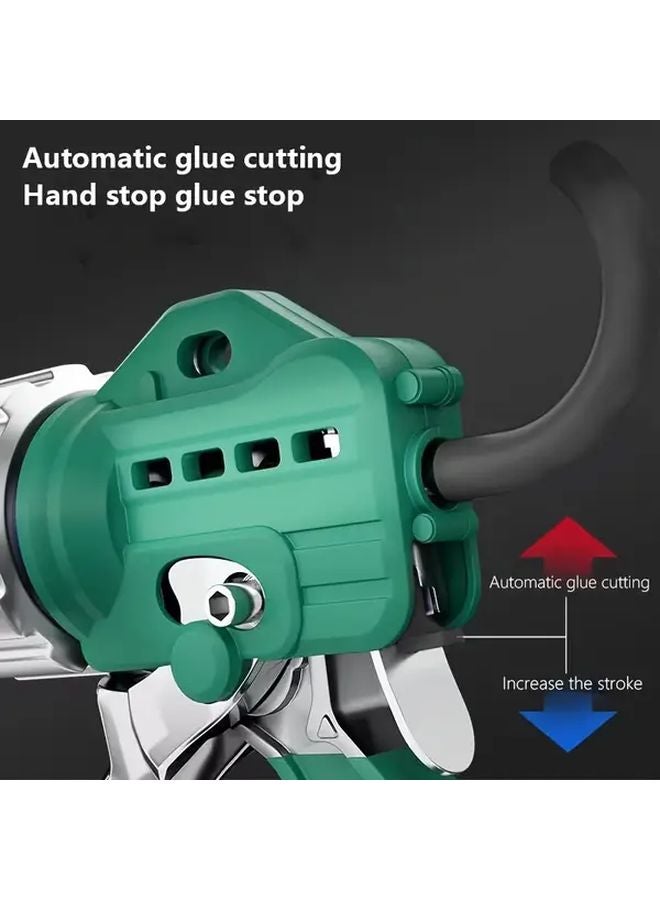 1PC Green Barrel Manual Glue Gun Large Reservoir Rotating Mechanism For DIY - Image 5