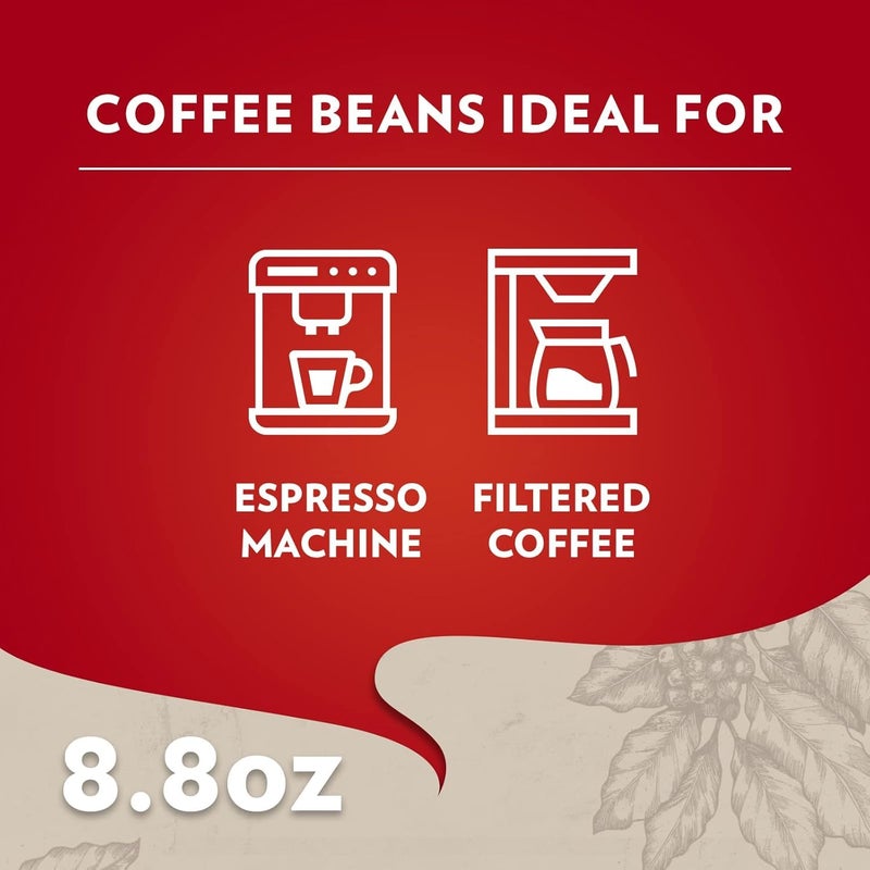 Lavazza Qualità Rossa Ground Coffee, Medium Roast, Arabica and Robusta Blend, 8.8 oz Brick - Image 5