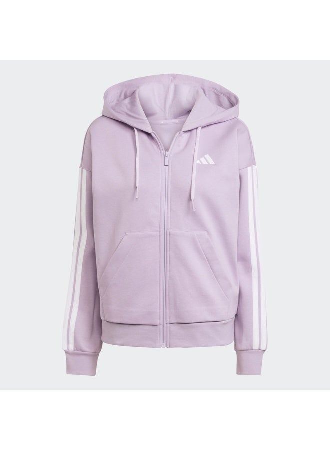 Adidas W 3S FL FZ HD       POWPLU/WHITE - Image 1