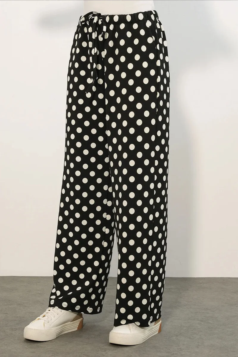 Big Dart Multicolor BDART Women's Polka Dot Wide Leg Pants for Women | Best Price UAE
