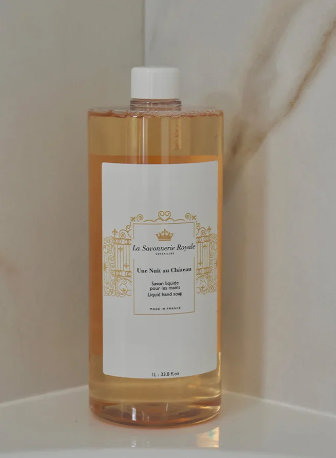 La Savonnerie Royale Liquid hand soap - Refill bottle - 1L - Une Nuit au Château