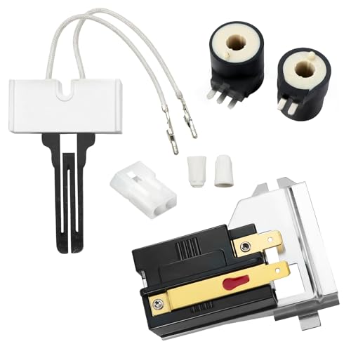 Blutoget Gas Dryer Repair Kit WP338906 338906 Gas Dryer Flame Sensor 279311 Igniter 279834 Gas Valve Solenoid Coils Kit by Blutoget- Fit for Whirlpool Ken-More Dryers- Replaces WP338906 AP3094251 PS334310 - Image 1