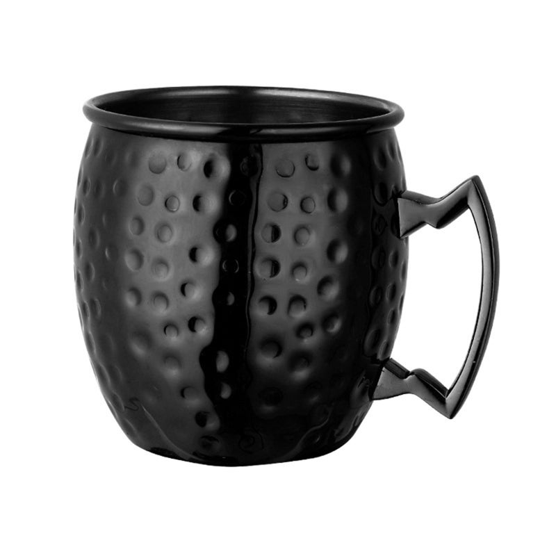 Stainless Steel Cocktail Cups 2 Oz Solid Sturdy Durable - Gripping Handle Drink Mugs For Home Bar Restaurant - Image 1
