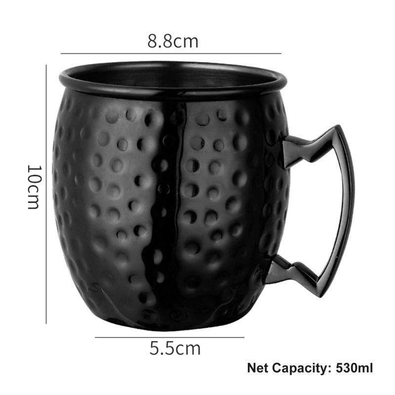 Stainless Steel Cocktail Cups 2 Oz Solid Sturdy Durable - Gripping Handle Drink Mugs For Home Bar Restaurant - Image 3