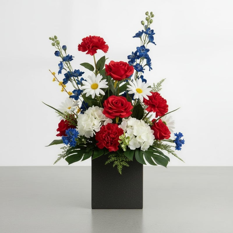 Xcel Floral Foam Blocks - Reusable, Weather Resistant Craft Foam Fresh & Artificial Flower Arrangements, Faux Florist Foam Planters Florist Supplies (Black 4" x 4" x 3" - 8 Pack) - Image 2