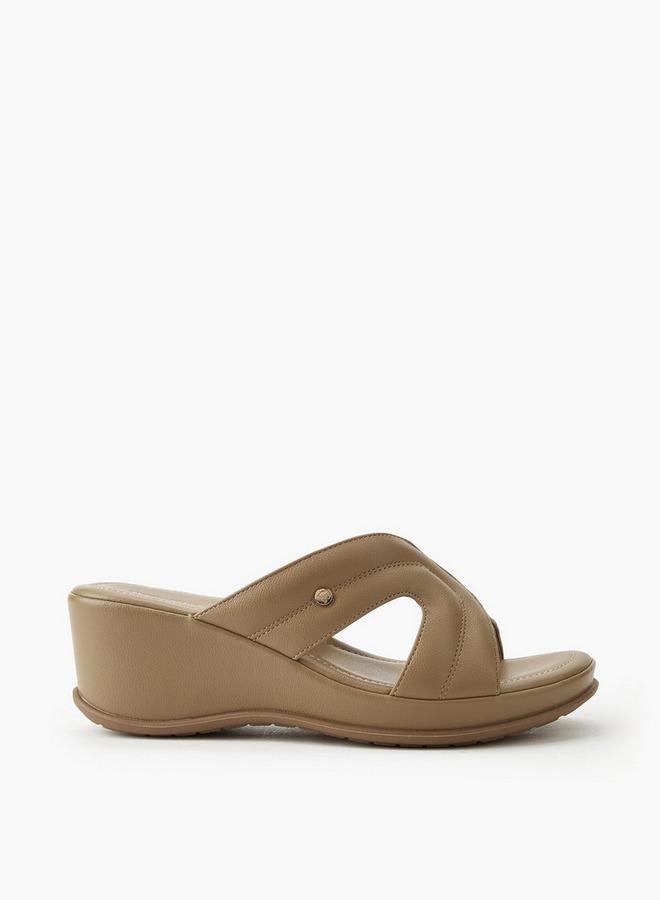 Flora Bella By Shoexpress Women Wedge Heel Sandals - Image 1