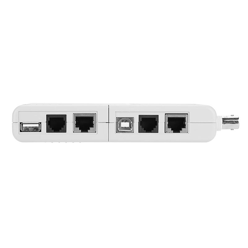 4 في 1 جهاز اختبار كابلات الشبكة المحمول مع مقبس بعيد لاختبار كابلات RJ11 و RJ45 و USB و BNC عن بعد - Image 5