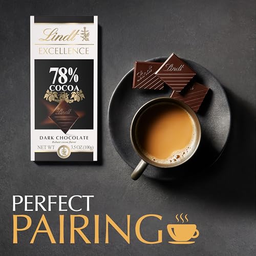 Lindt EXCELLENCE 78 Cocoa Dark Chocolate Bar Dark Chocolate Candy 35 oz 12 Pack - Image 5
