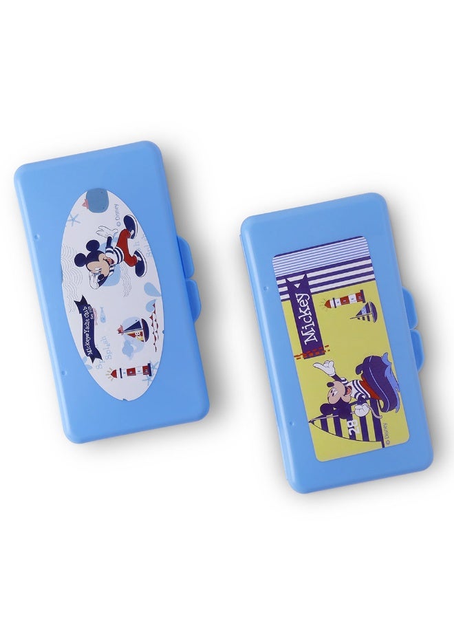 Disney حافظة مناديل مائية قابلة للغسل لشخصية ميكي ماوس للأطفال، عبوة من 2
